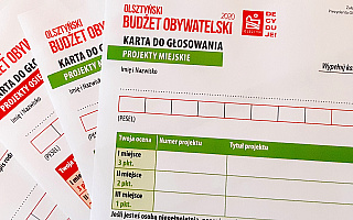 Więcej projektów i więcej pieniędzy. Ruszyło głosowanie propozycji do Olsztyńskiego Budżetu Obywatelskiego